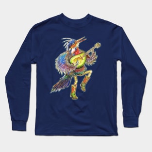 Blazing Avocado Dancer Long Sleeve T-Shirt